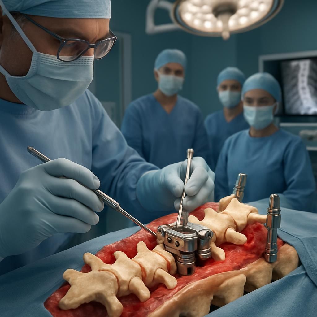 Découvrez Les Risques Et Bénéfices De La Fusion Vertébrale, Une Intervention Chirurgicale Destinée À Stabiliser La Colonne Vertébrale Et Améliorer La Qualité De Vie Des Patients.