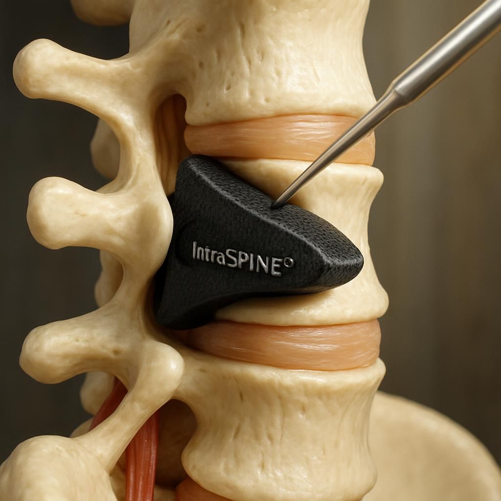 Découvrez Intraspine®, Une Avancée Révolutionnaire En Chirurgie Dynamique Qui Améliore La Mobilité Et Le Confort Des Patients Grâce À Une Technologie Innovante.