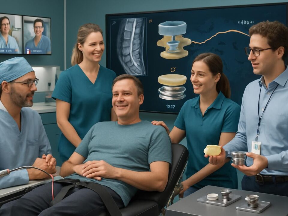 Découvrez Le Fonctionnement De La Prothèse Discale Lombaire, Ses Indications Principales Et Comment Elle Peut Soulager Les Douleurs Du Dos Pour Améliorer La Mobilité Et La Qualité De Vie.