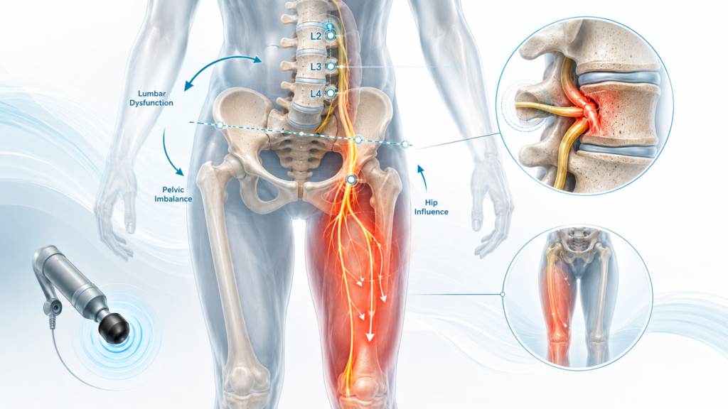Cruralgie : Douleur Devant La Cuisse, Hanche Ou Nerf Lombaire ? 1 Chatgpt Image 18 Mai 2026 22 23 05 | Cruralgie : Douleur Devant La Cuisse, Hanche Ou Nerf Lombaire ? | Cruralgie