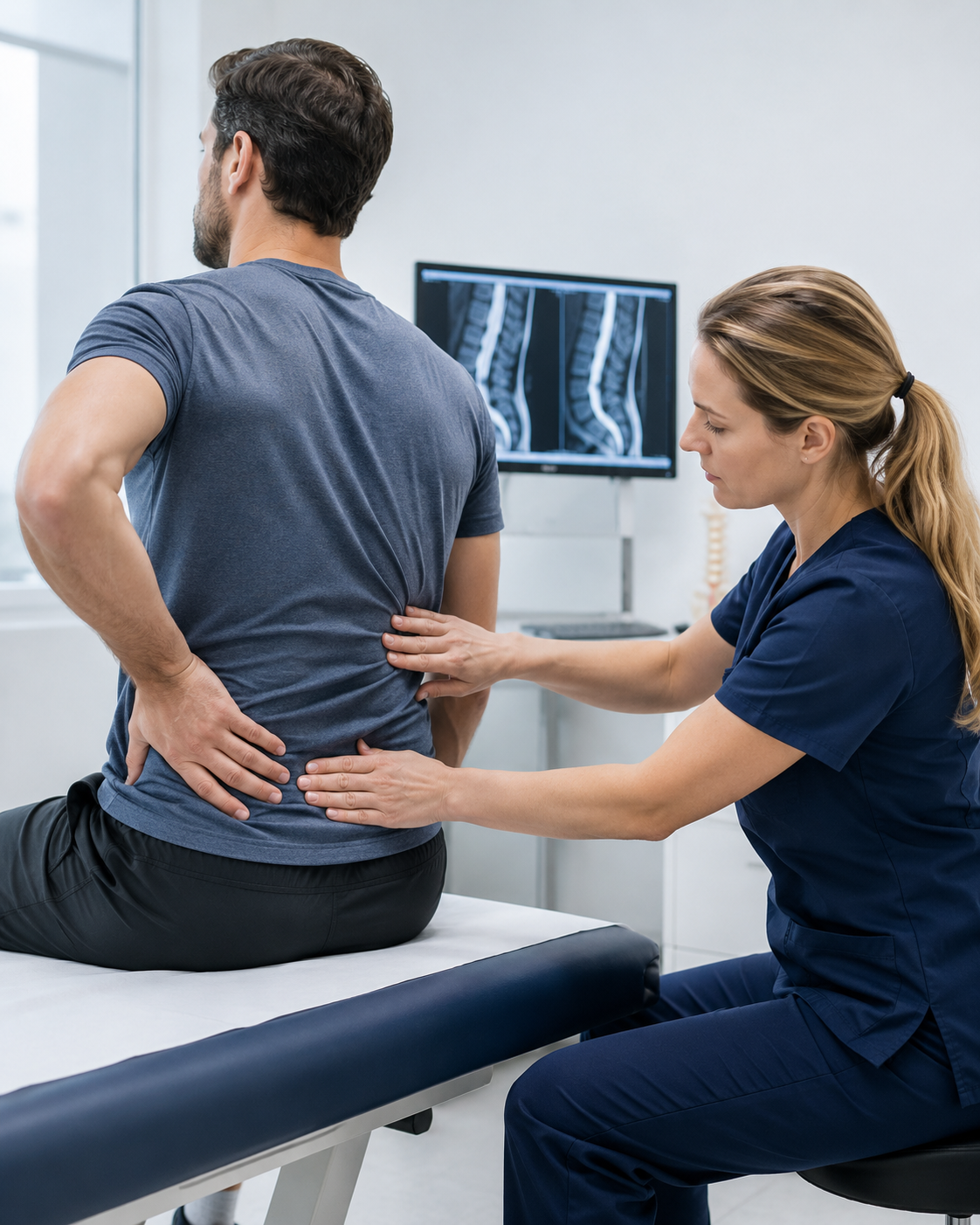 Évaluation Clinique D’une Douleur Sciatique À La Clinique Tagmed