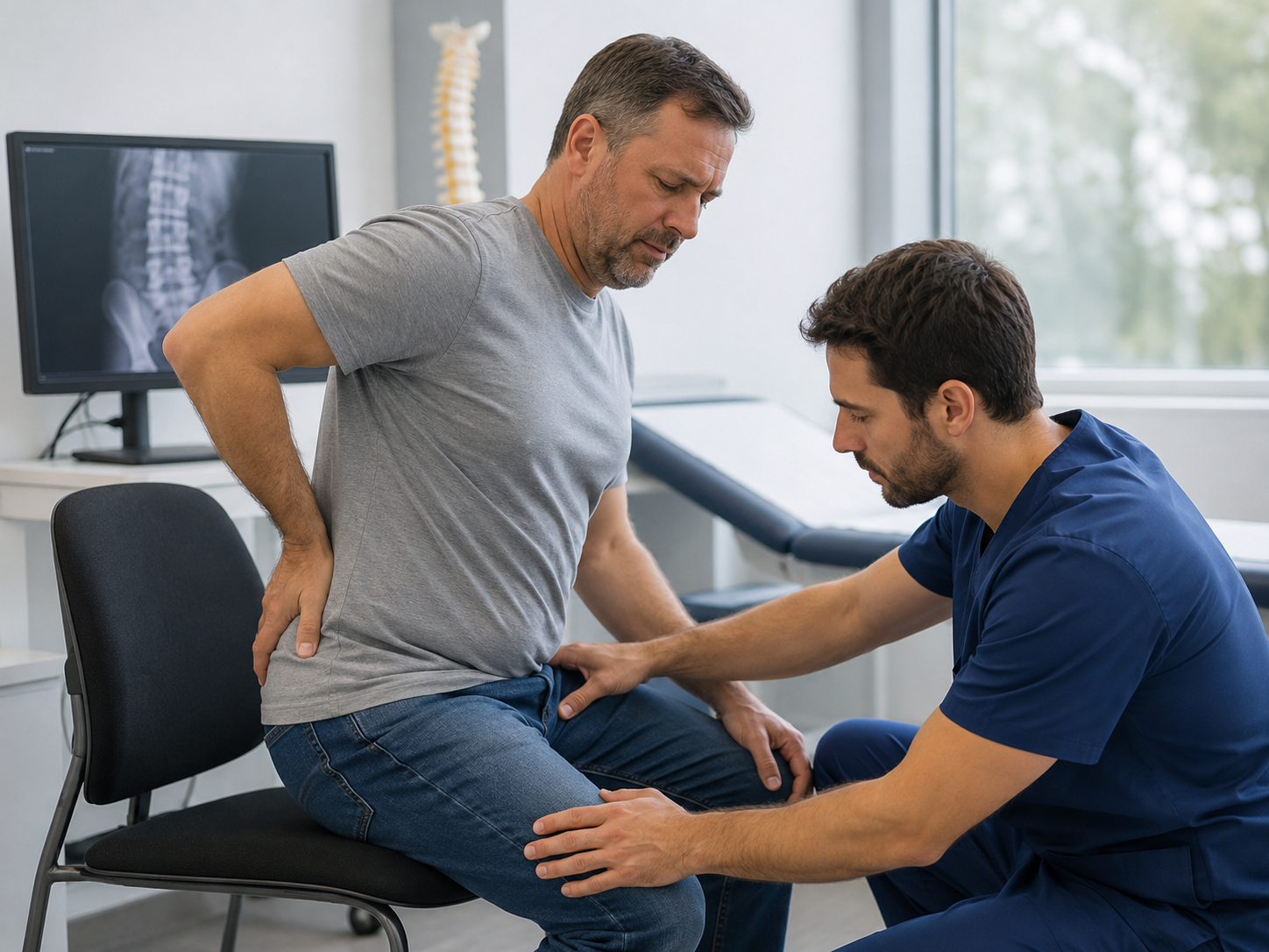 Évaluation Clinique D’une Sciatique Aggravée Par La Position Assise