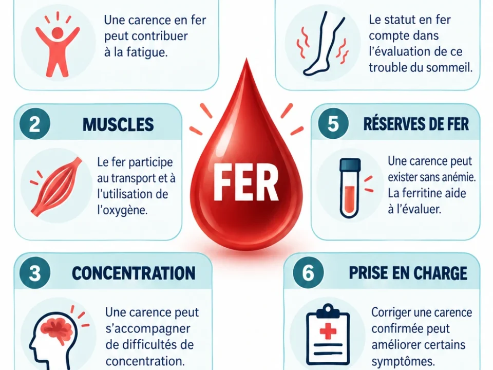 Fer Et Fibromyalgie : Carence, Ferritine Et Fatigue 12 Iron and fibromyalgia: fatigue, muscles, concentration, restless legs, ferritin and confirmed deficiency.
